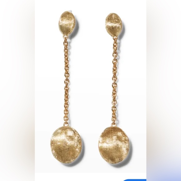 Marco Bicego Sicilian 18kt. Yellow gold drop earrings.